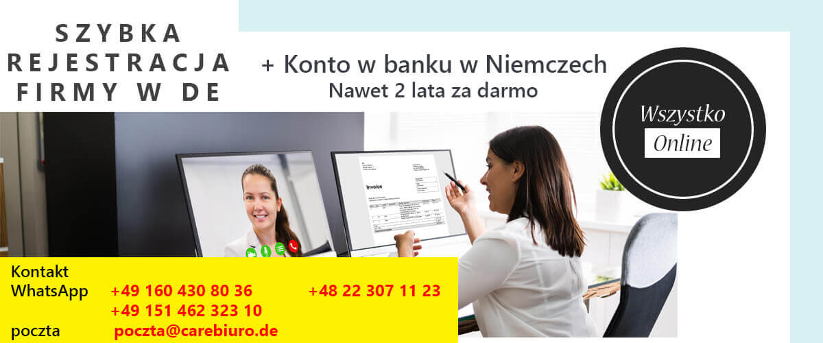 EBAY AMAZON NIEMCY obsluga- Firma w Niemczech